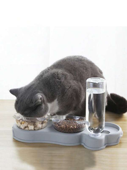 Feed, Hydrate, Delight: The Ultimate Pet Feeder Trio!