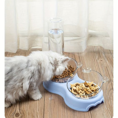 Feed, Hydrate, Delight: The Ultimate Pet Feeder Trio!