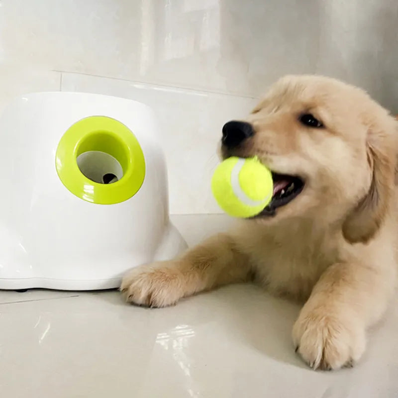 ElureHealth™ Tennis Ball Launcher for Endless Pet Playtime