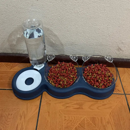 Feed, Hydrate, Delight: The Ultimate Pet Feeder Trio!