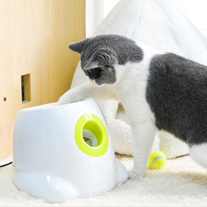 ElureHealth™ Tennis Ball Launcher for Endless Pet Playtime