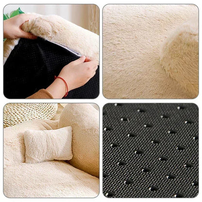 SnugSofa: Winter-Ready Pet Sleeping Cushion