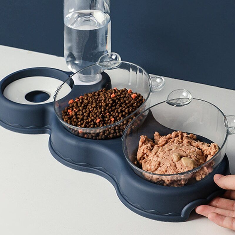 Feed, Hydrate, Delight: The Ultimate Pet Feeder Trio!